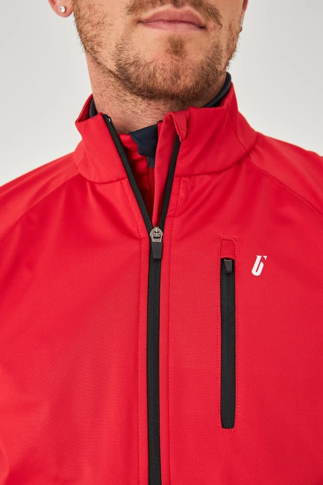 Жилет лыжный BIVIUM Пик мужск. (M(182), 500 красный)