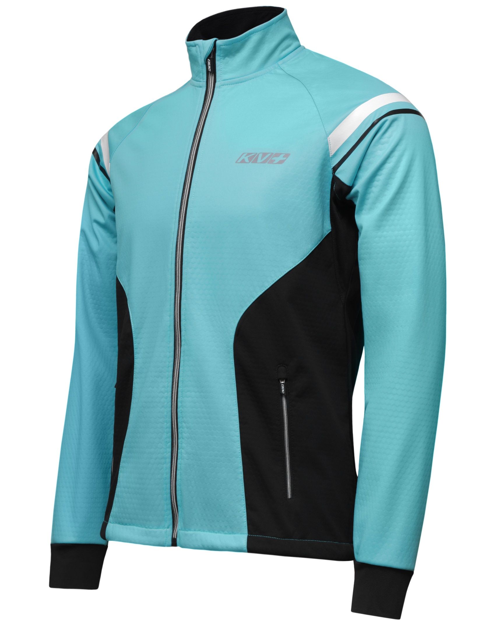 Куртка KV+ CROSS (L, 21 Черный/Бирюзовый)