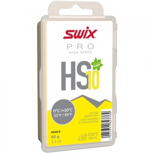 Парафин Swix HS10 Yellow 0...+10 60г