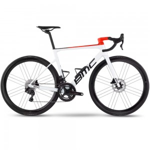 Велосипед BMC Teammachine SLR01 TEAM Super Record EPS White/Neon red