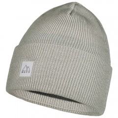 Шапка BUFF Crossknit Hat Solid Light grey