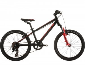 Велосипед детский GHOST Powerkid 20 2015 черный/красный