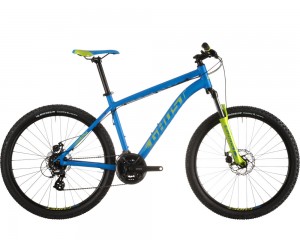 Велосипед MTB GHOST Sona 2 2015 голубой/лимонный