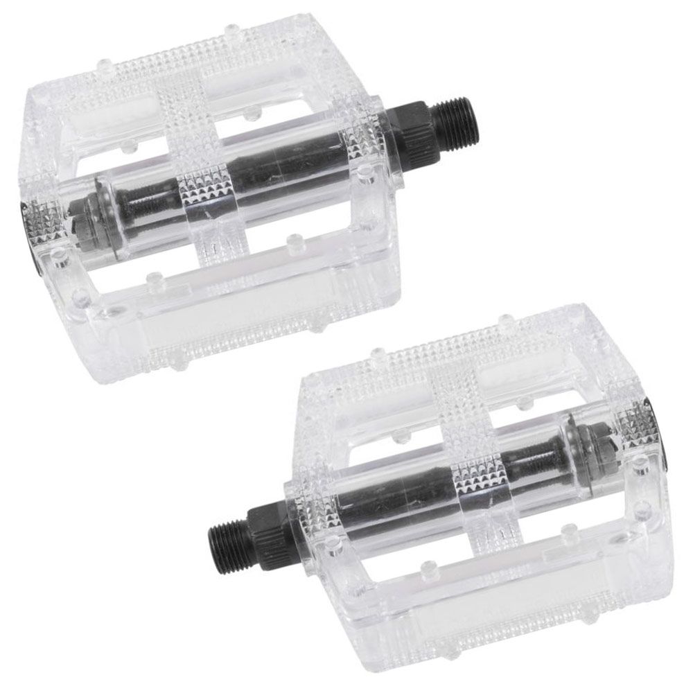 Педали BМХ M-Wave корпус поликарбонат прозрачн.