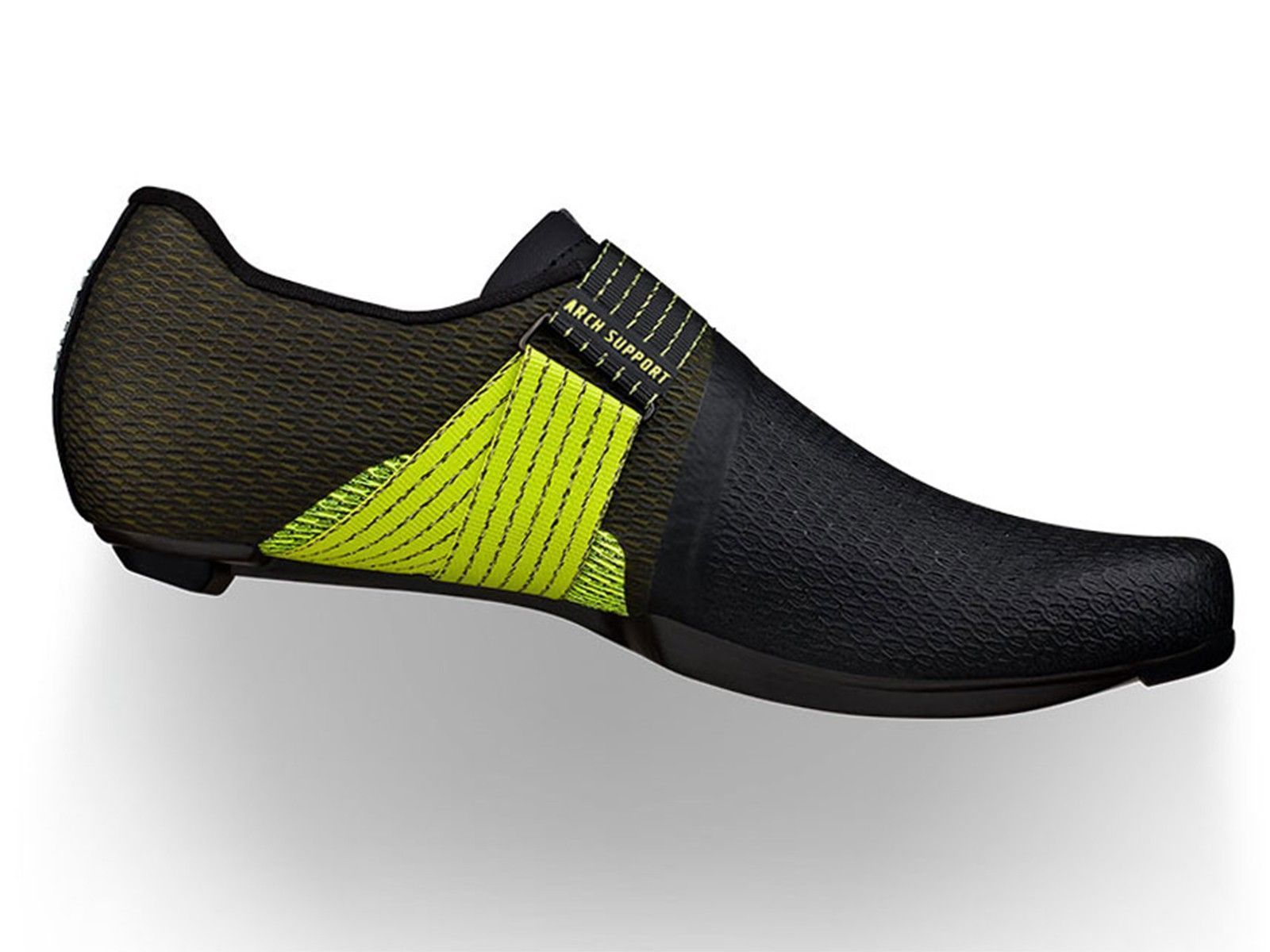Велотуфли Fizik VENTO STABILITA Carbon (36, Черный/желтый)