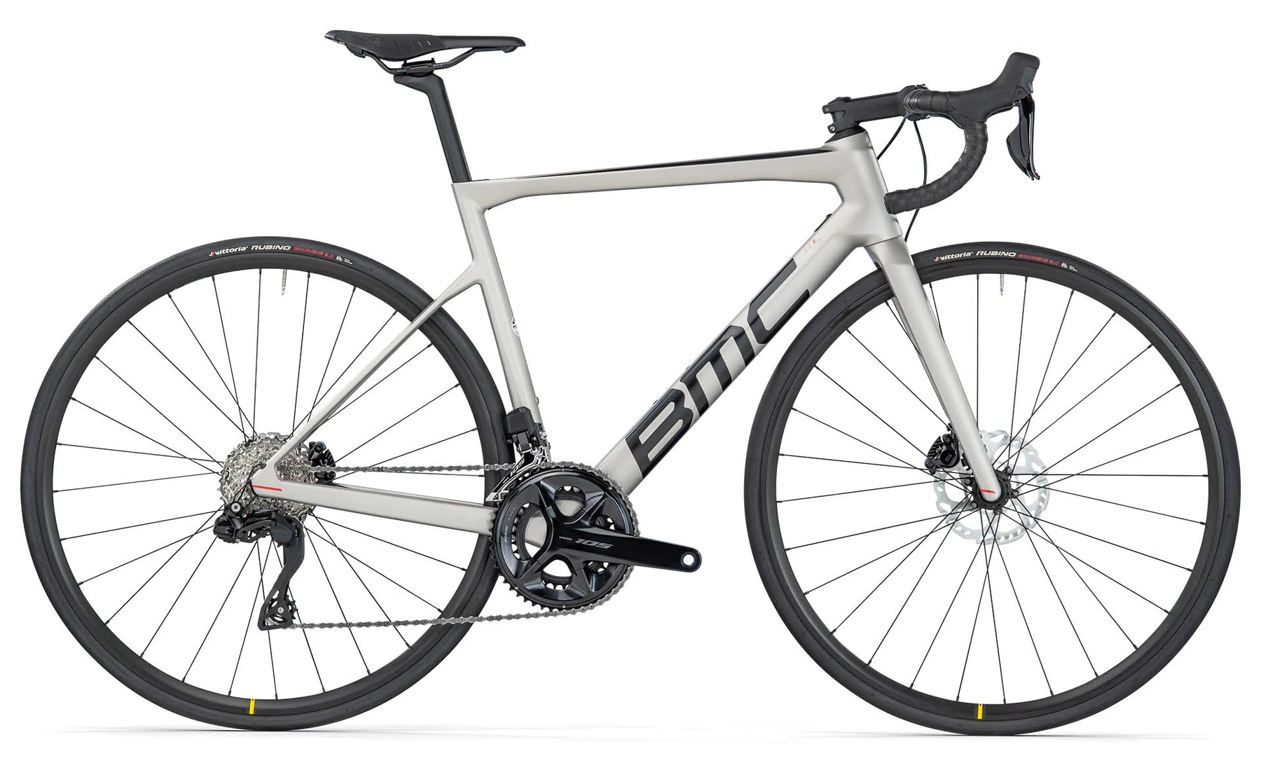 Велосипед шоссейный BMC Teammachine SLR FIVE 105 Di2 Grey/Black/Red