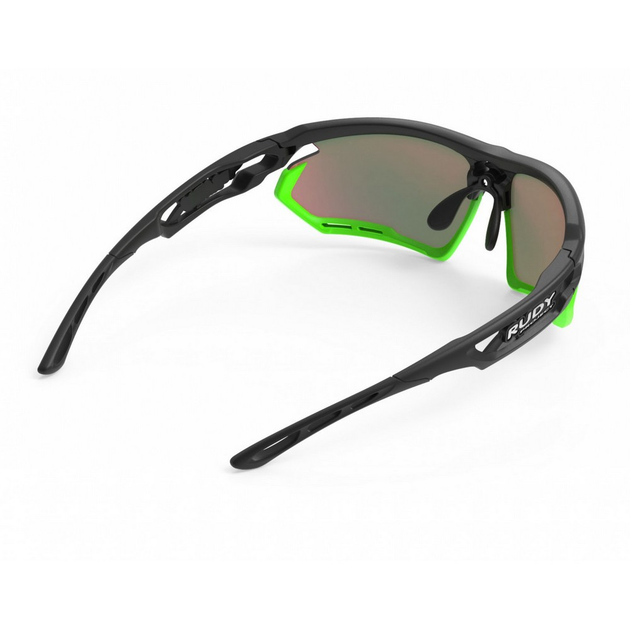 Очки Rudy Project FOTONYK Matt BLACK/Bumpers Lime - Polar 3FX HDR MLS Green