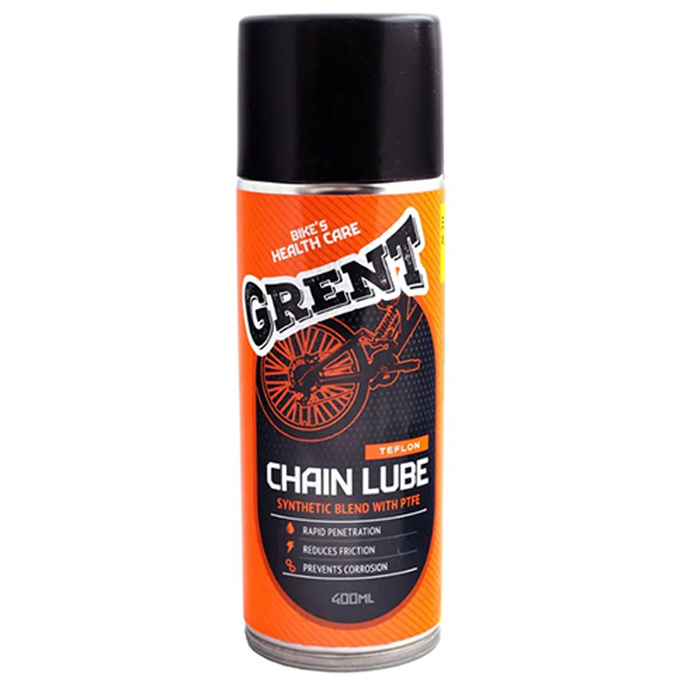 Синтетическая смазка для цепи с тефлоном GRENT PTFE SYNTHETIC CHAIN LUBE 520 мл.