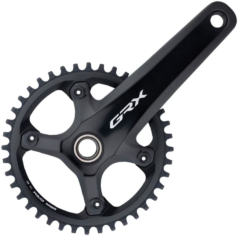 Шатуны Shimano RX810-1, 11ск, 172мм, ин.вал, 42T без каретк., для CL:52мм, Черный