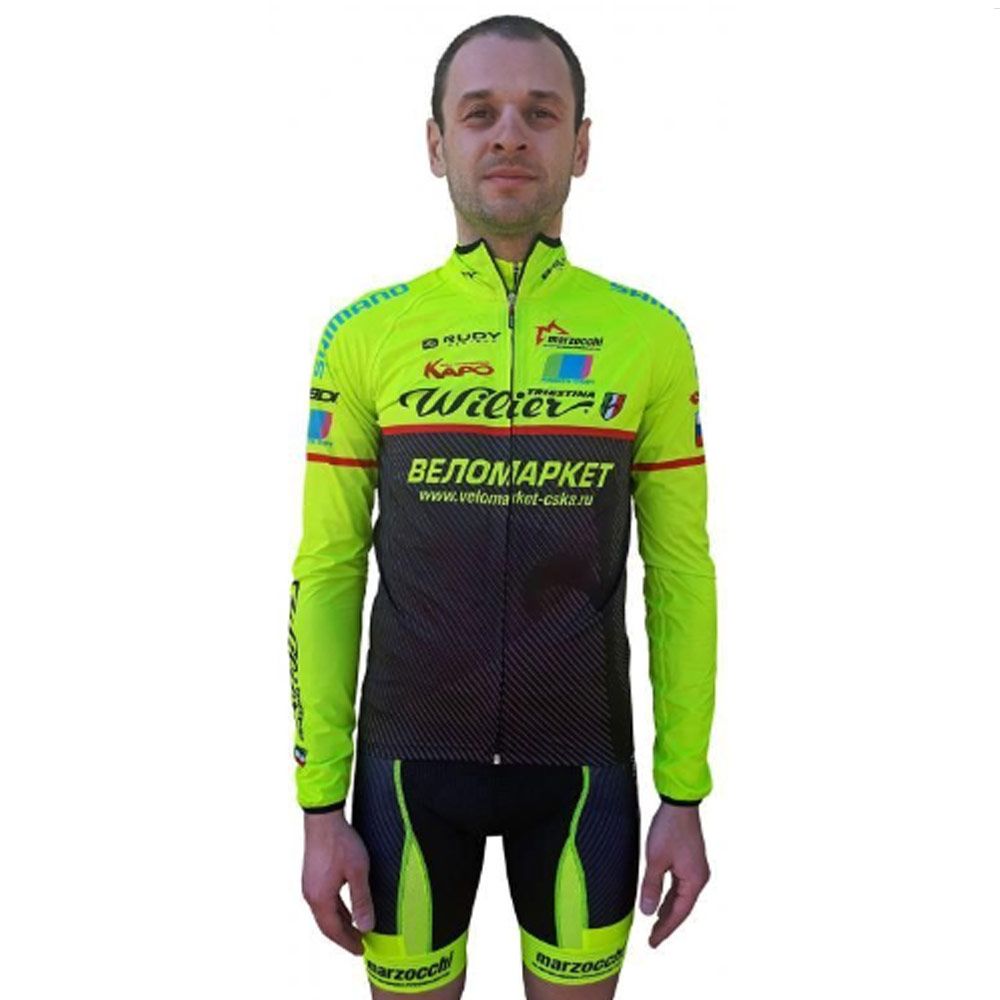 Куртка-дождевик Biemme JAMPA 2 Waterproof Velomarket Team оранж