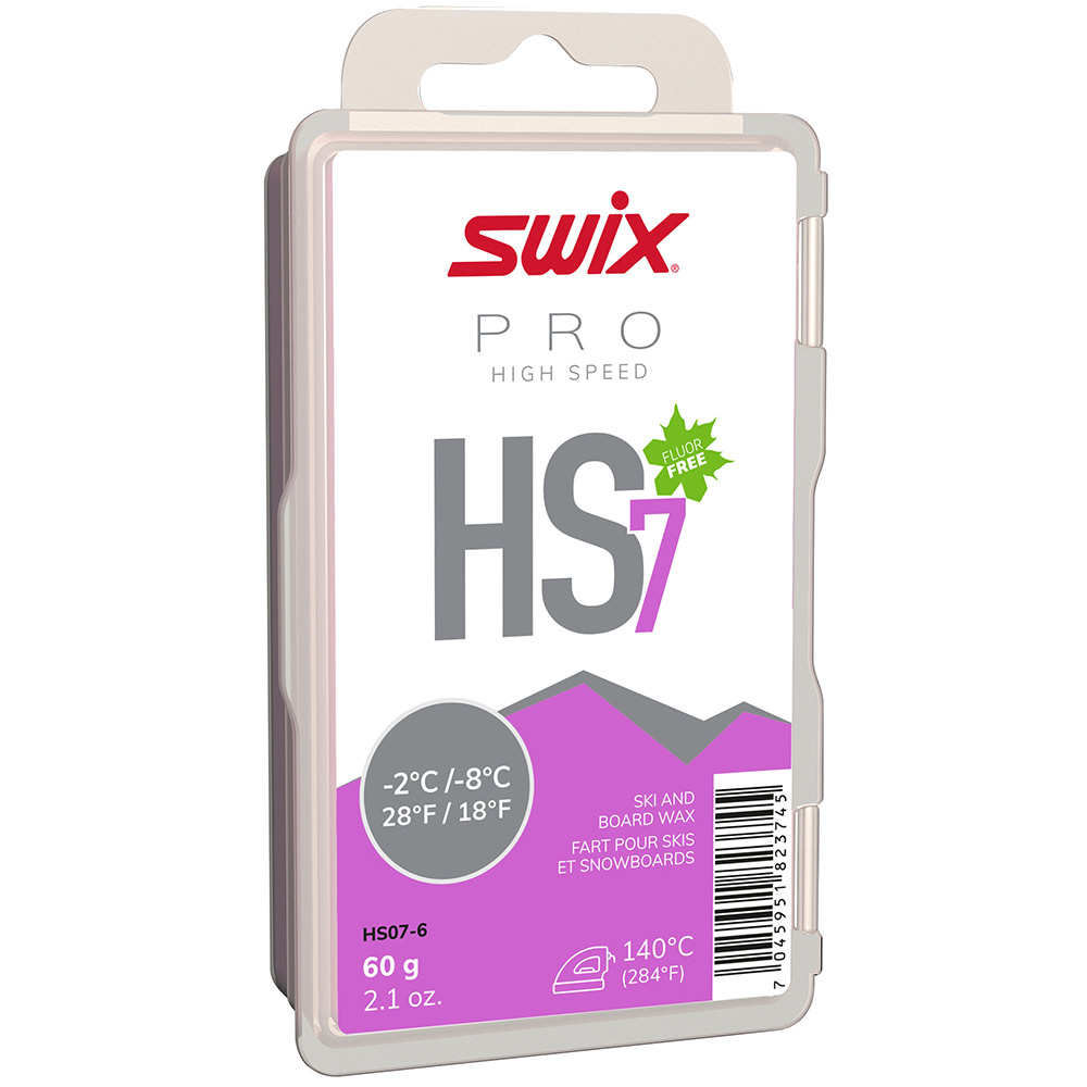 Парафин Swix HS07 Violet -2°С -8°С 60г