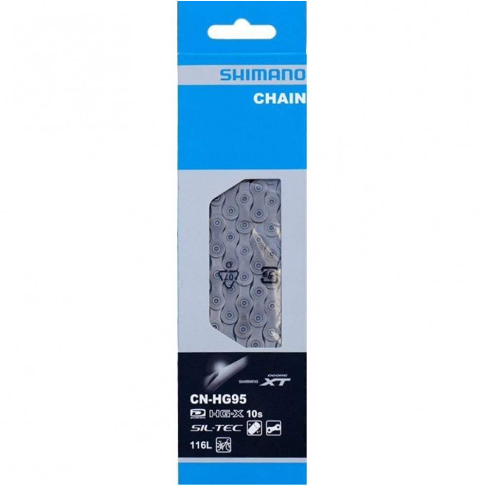 Цепь Shimano XT, HG95, 10ск, 116 зв., амп.пин 