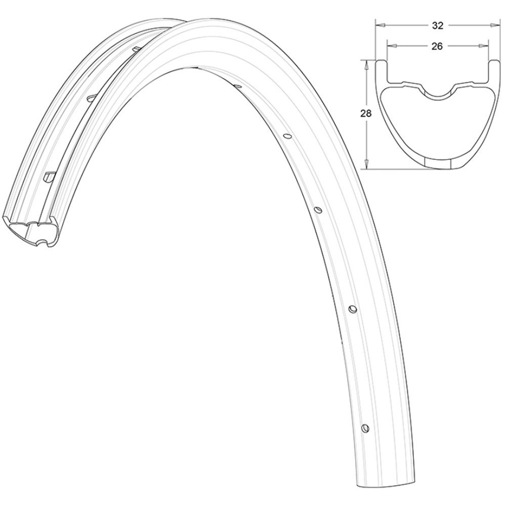 Обод Mavic перед. CROSSMAX ELITE Carbon 29''