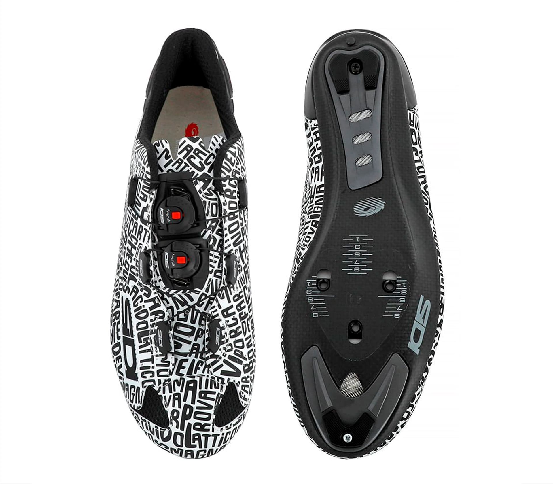 Велотуфли SIDI SHOT 2 Dzero (38, Черный/белый)