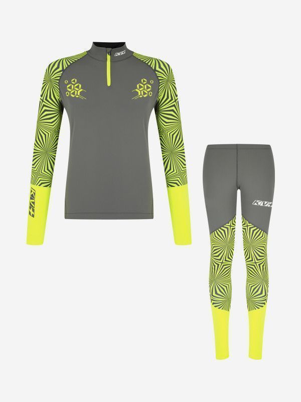 Комбинезон KV+ LAHTI (L, Серый-желтый)