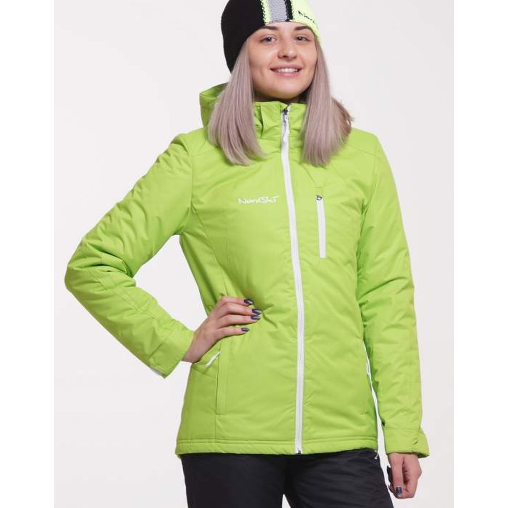 Утепленный костюм Nordski Active  (XXS, Черный/лайм)