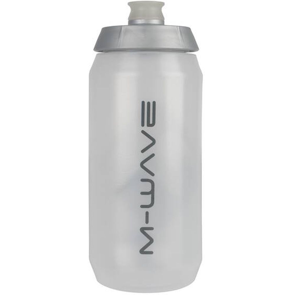 Фляга M-Wave PBO550 пластик, 550 мл серая прозрачная
