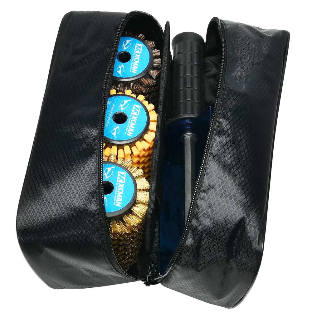 Набор роторных щеток XCMAN (латунь, нейлон, конский волос)