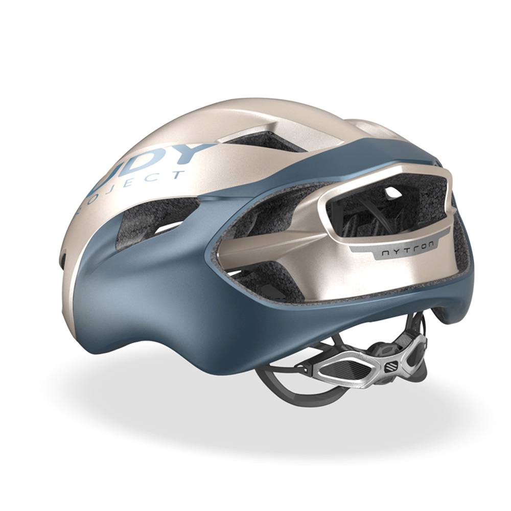Шлем Rudy Project NYTRON Champagne/Blue Avio Metal Matte L