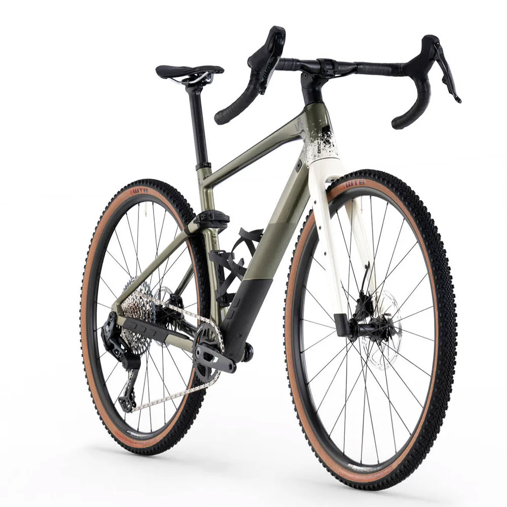 Велосипед gravel BMC URS 01 TWO GX AXS Rival Mix Eagle 1x12 Green/Black/White