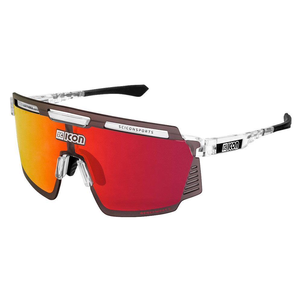 Очки SCICON Aerowatt Crystal Multimirror Red + Rain Clear