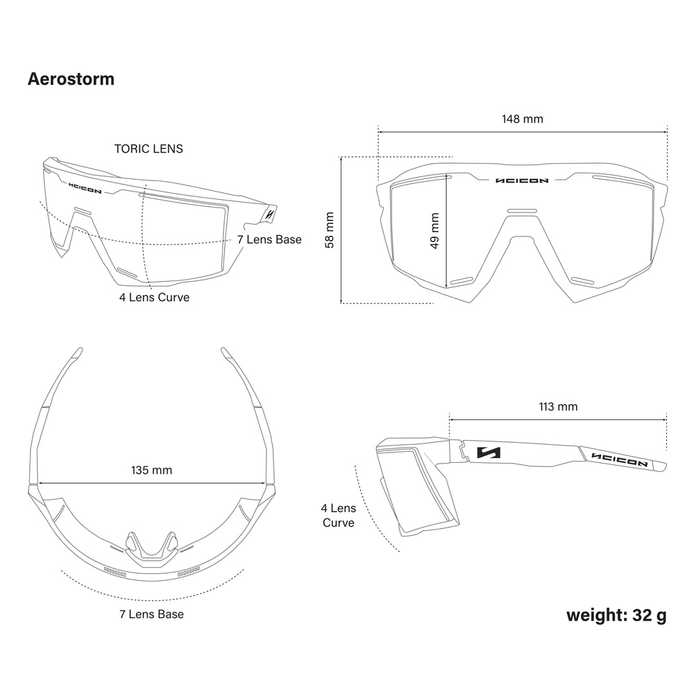 Очки SCICON AEROSTORM MULTI MIRROR SILVER
