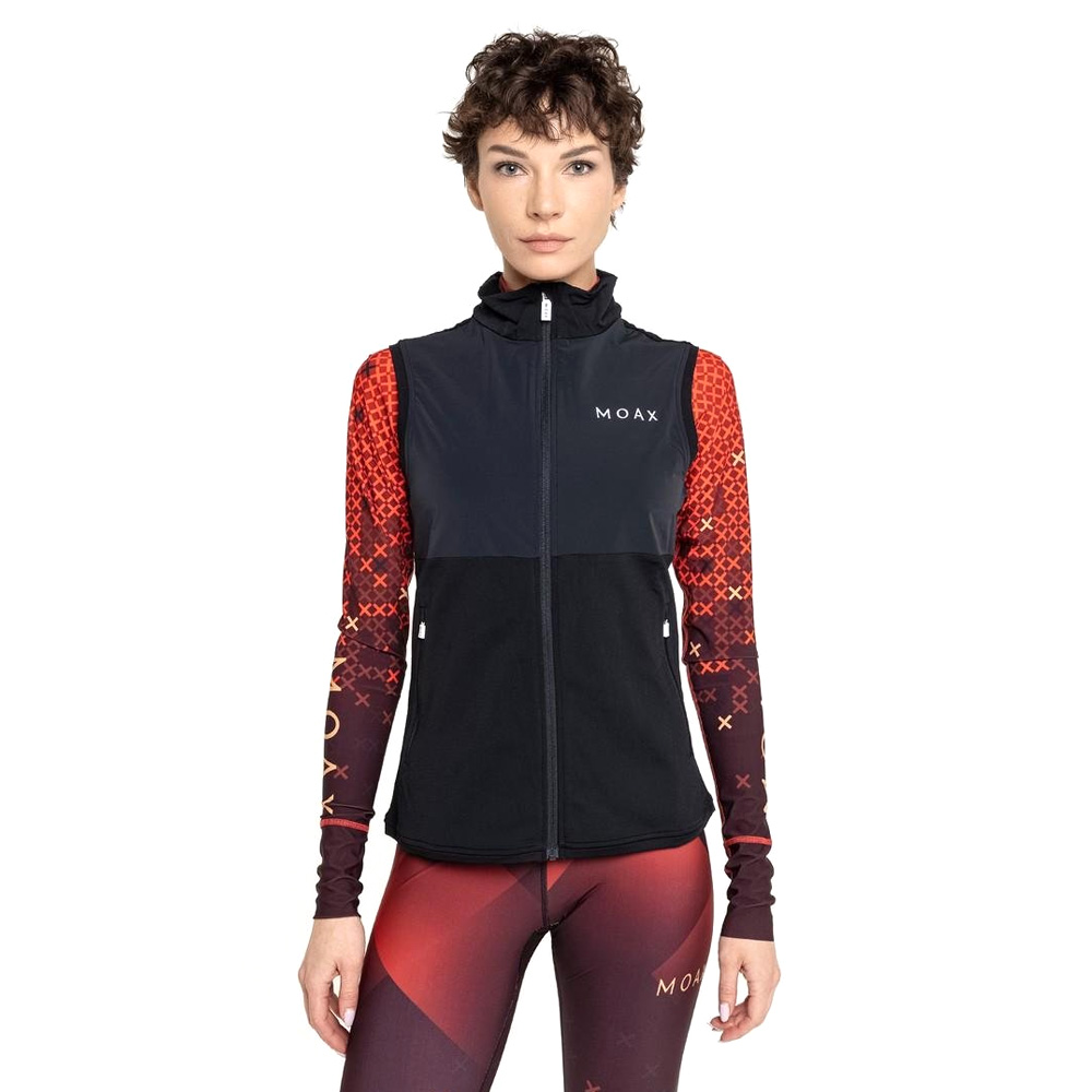 Жилет MOAX Force Wind женск. (XL, 10000 Черный)