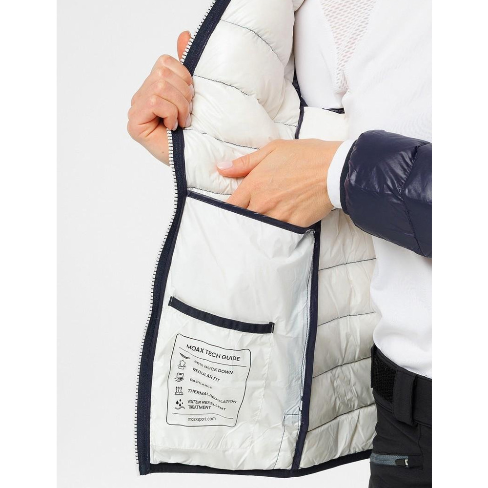 Куртка пуховая MOAX Igora light 2.0 женск (XXL, 75103 Чернильно-синий)