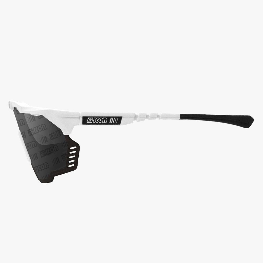 Очки SCICON Aeroshade Kunken Monogram White Multimirror Silver