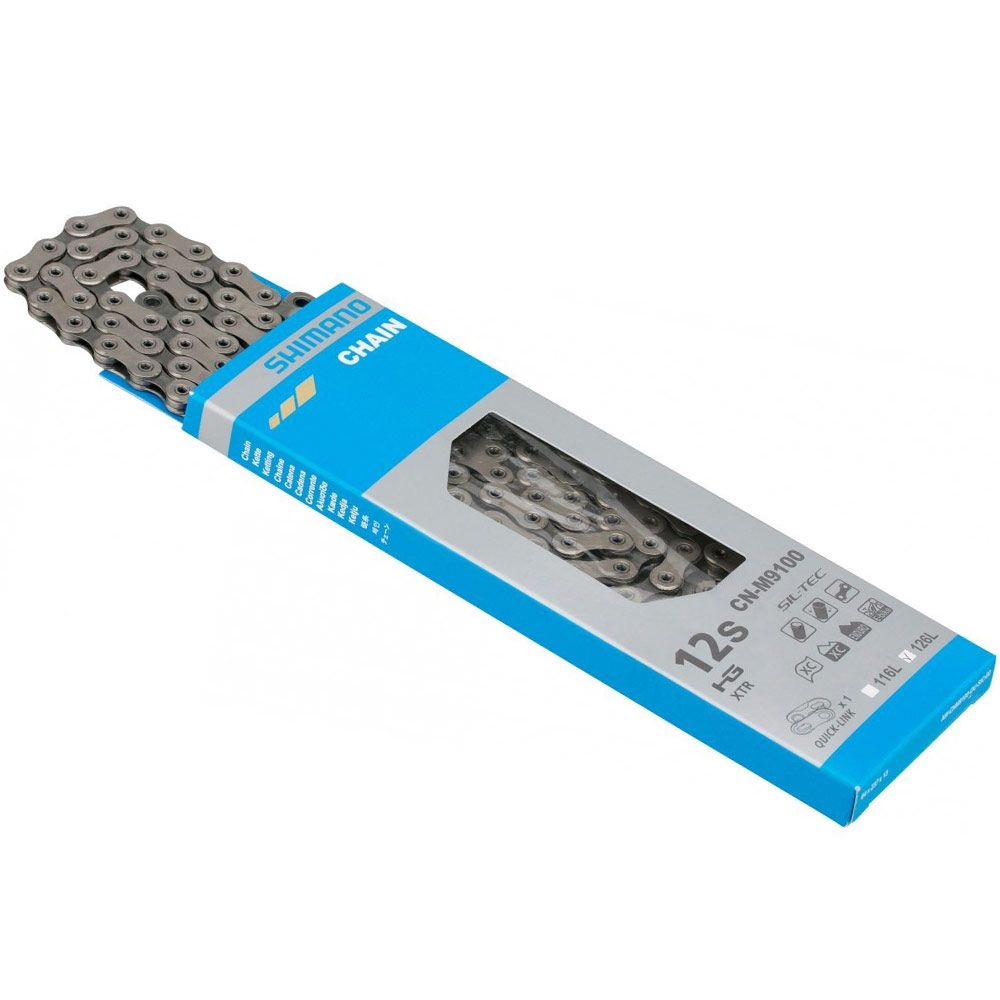 Цепь Shimano XTR, M9100, 12ск, 116 зв.