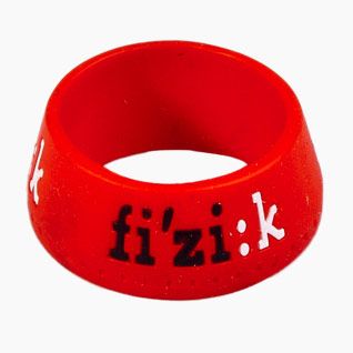 Кольцо силиконовое на штырь 27.2mm FIZIK красн.
