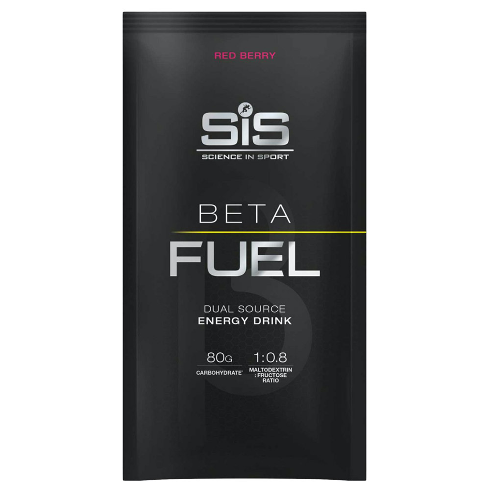 Напиток высокоуглеводный  SIS Powder BET A FUEL в порошке  вкус Красные Ягоды, 82 гр