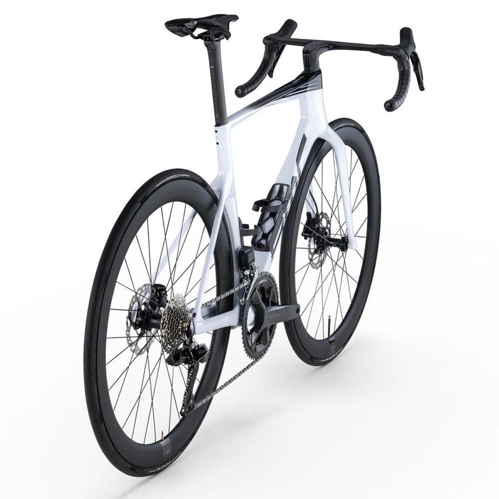 Велосипед шоссейный BMC Teammachine R01 FIVE 105 Di2 2x12 White/Black/Carbon