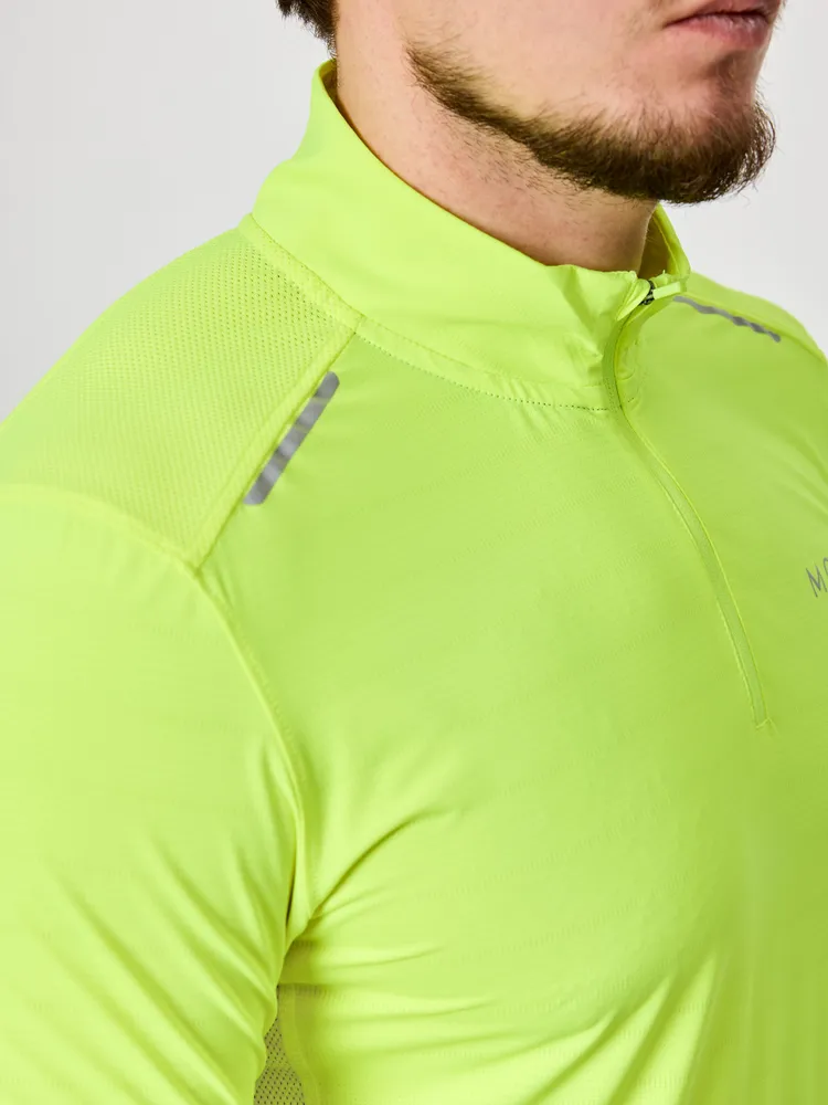 Лонгслив MOAX Flame на молнии 1/2 мужск. (L, 50000 Лимонный)