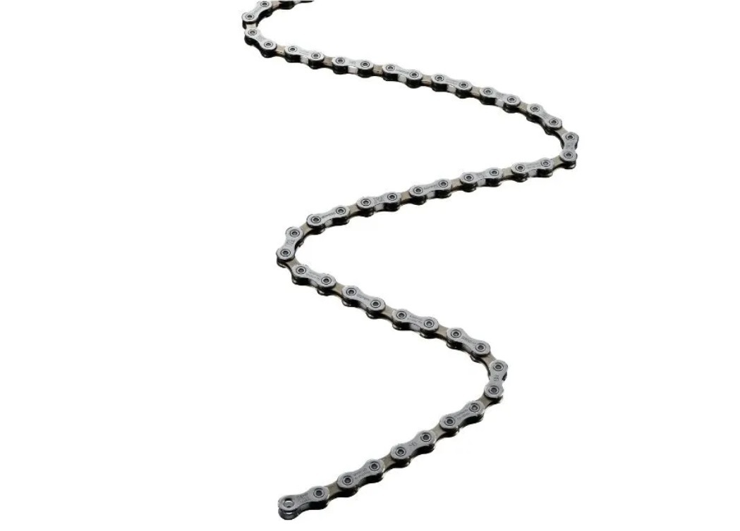 Цепь Shimano, HG701, 11 скоростей, 116 звеньев, пин, совместима с ROAD/MTB/E-BIKE, серебристая