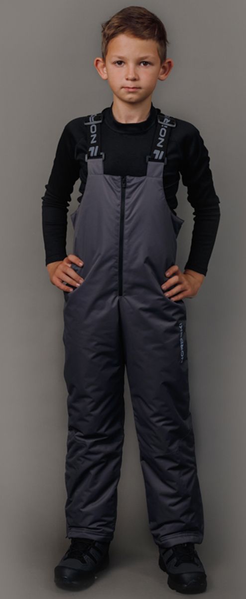 Брюки утепленные Nordski Jr (140, 100 черный)