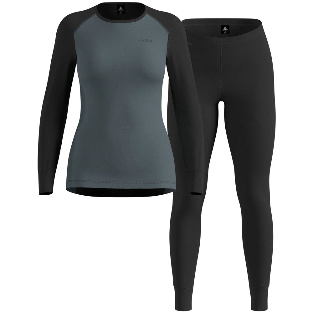 Комплект темобелья ODLO ACTIVE WARM Special   женский (L, 21825 Матовый черный)