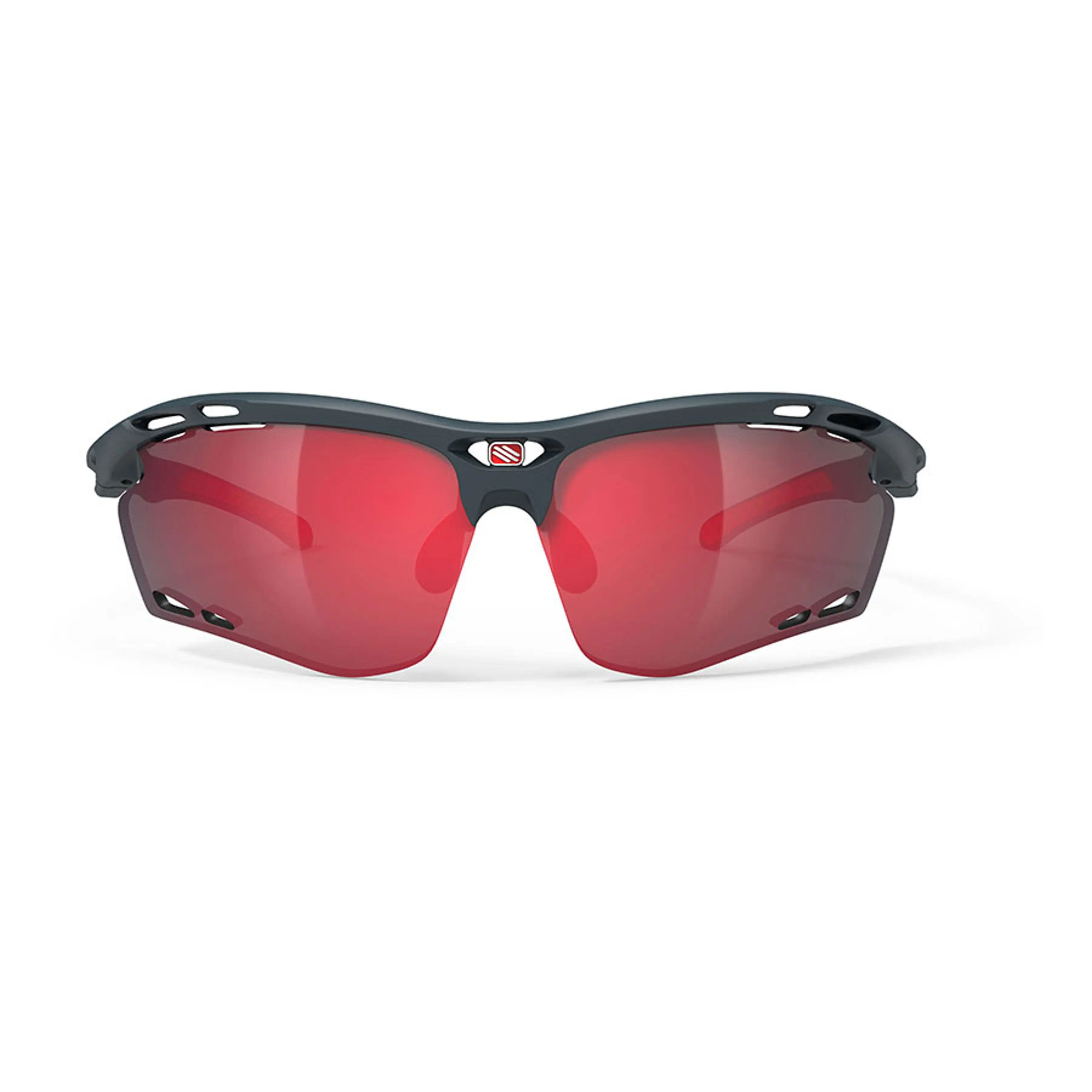 Очки Rudy Project PROPULSE Charcoal Matt - Multilaser Red