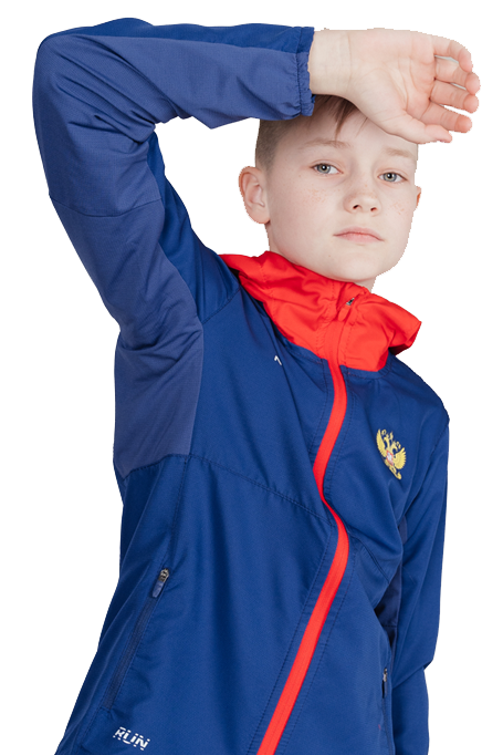 Ветровка Nordski Jr.Run (140, 797 patriot)