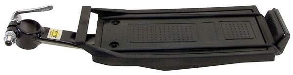 Багажник на подсед. штырь алюм./пласт. черн.