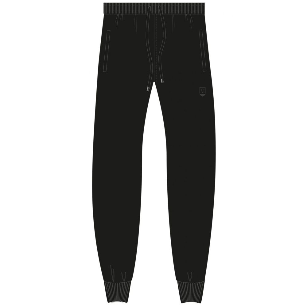 Брюки  MOAX Cotton Terry мужск. (L, 10000 Черный)