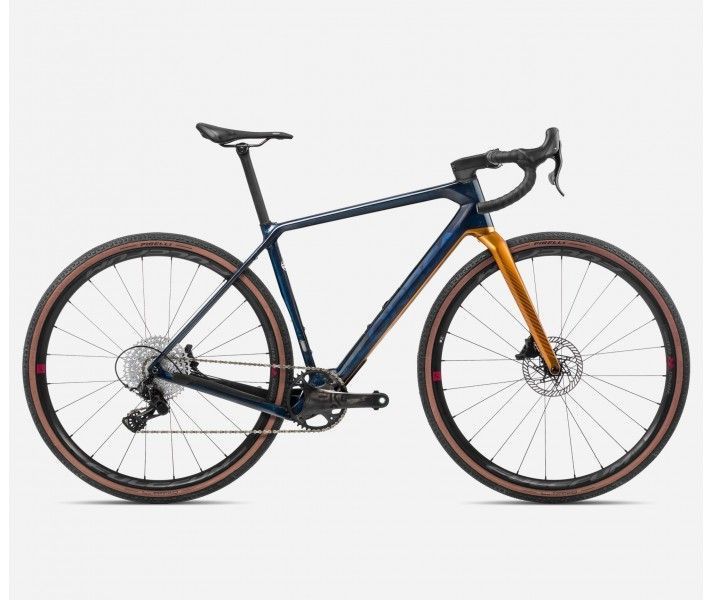 Велосипед гравийный Orbea Terra M22 TEAM 1X (AC, L, Синий/оранжевый)