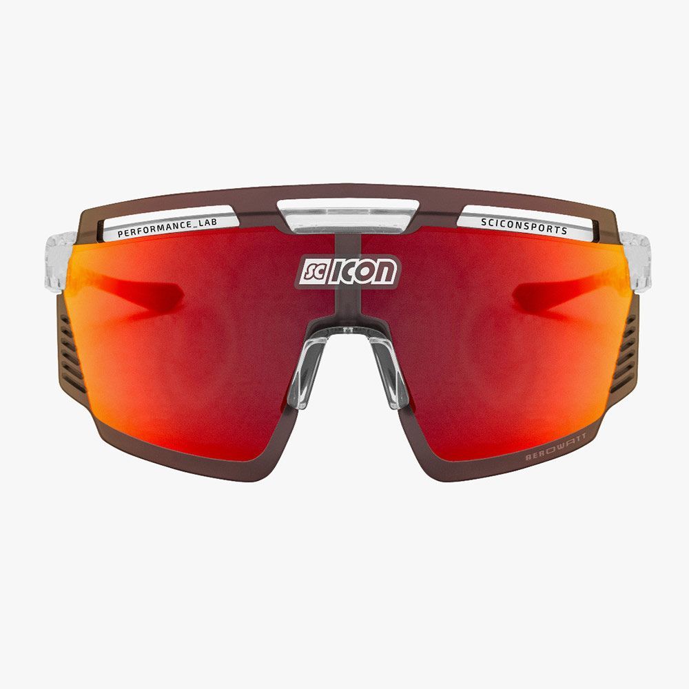 Очки SCICON Aerowatt Crystal Multimirror Red + Rain Clear