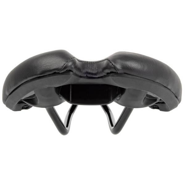 Седло Ventura ASA R1, 280x142 мм, черное, стальные рамки