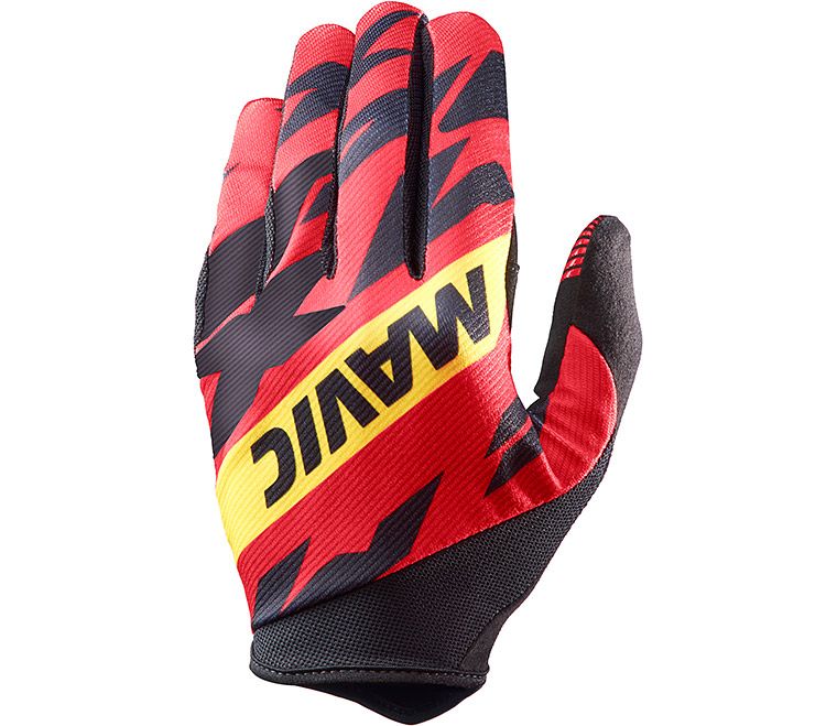 Перчатки MAVIC DEEMAX PRO (XXL, Красный/черный)