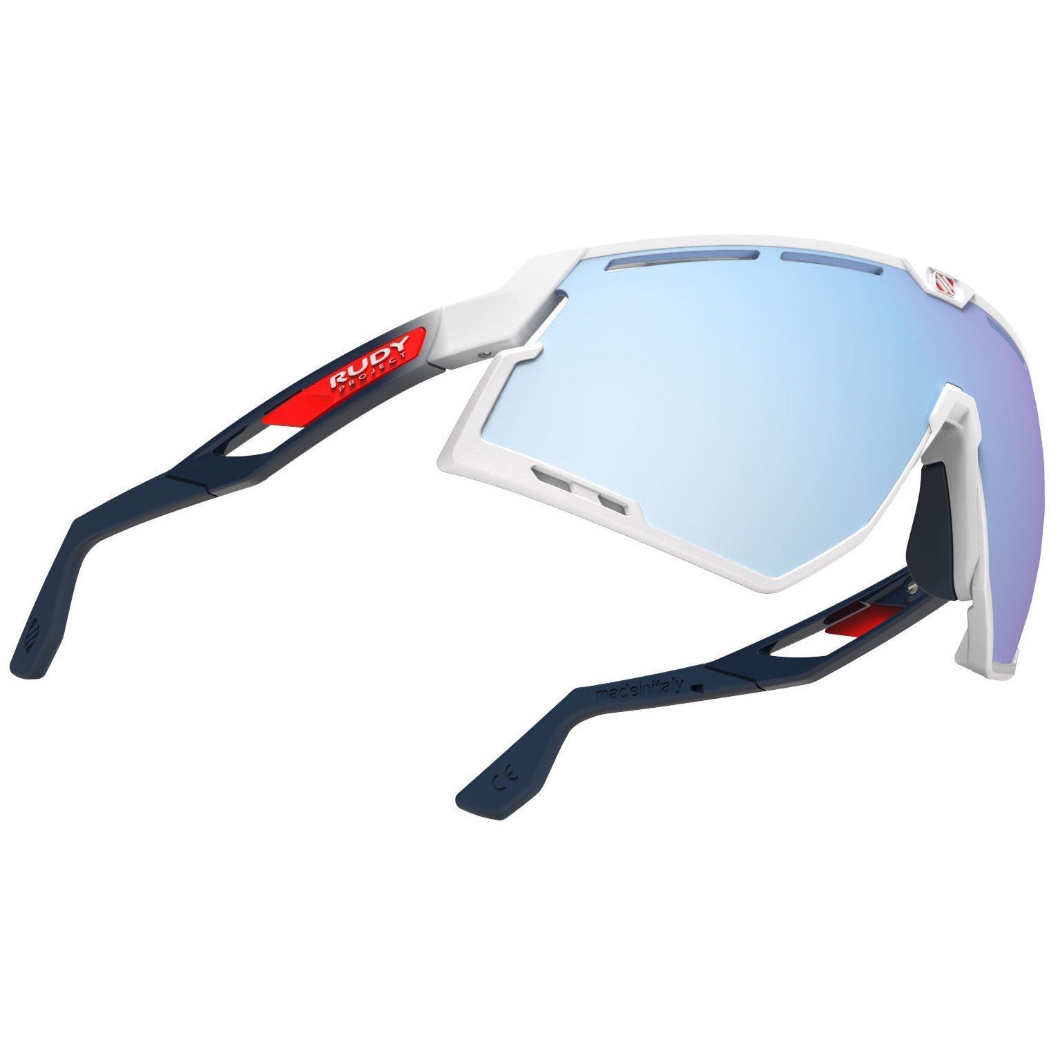 Очки Rudy Project DEFENDER White Gloss/White - Multilaser Ice