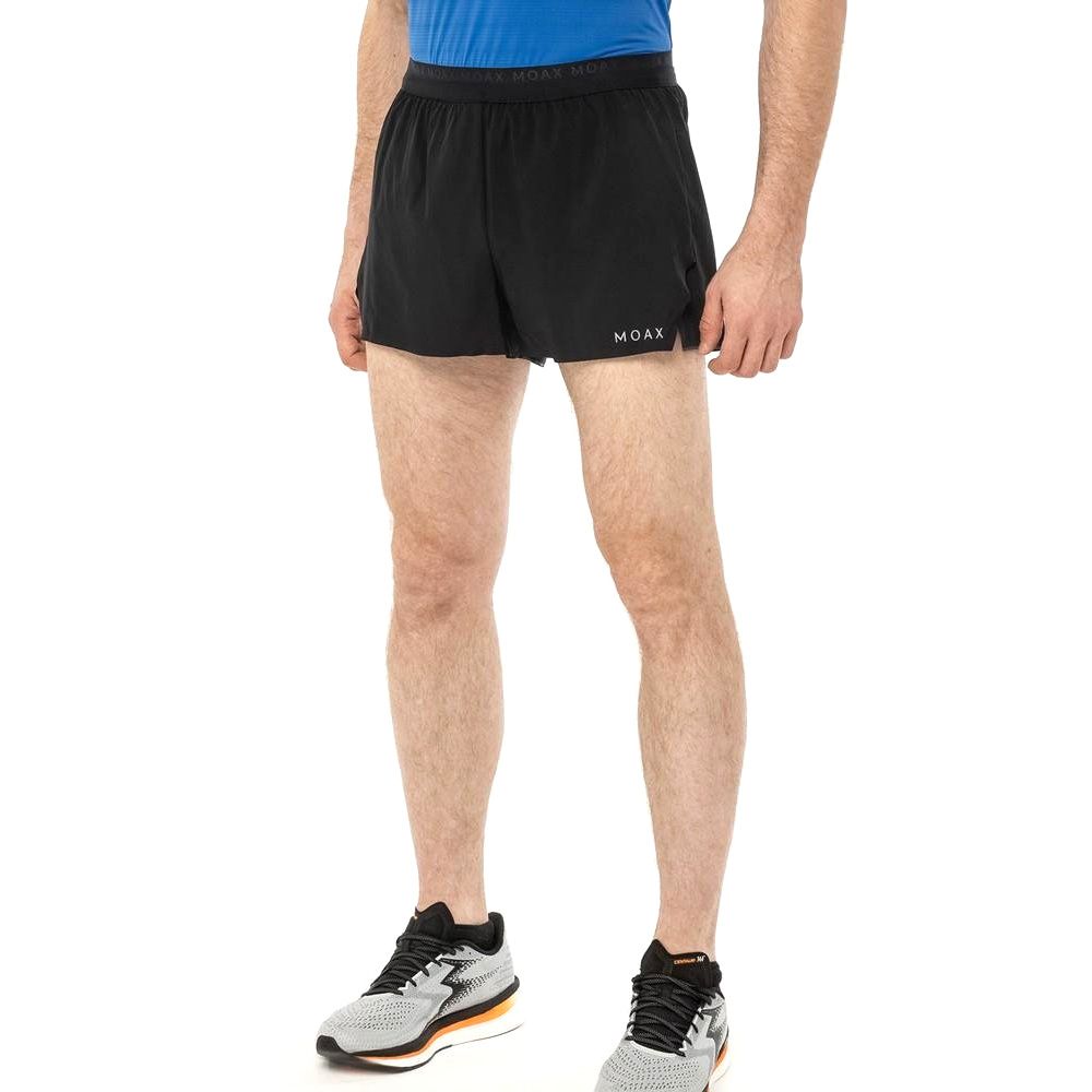 Шорты для бега Moax Speed муж (L, 100 Черный)
