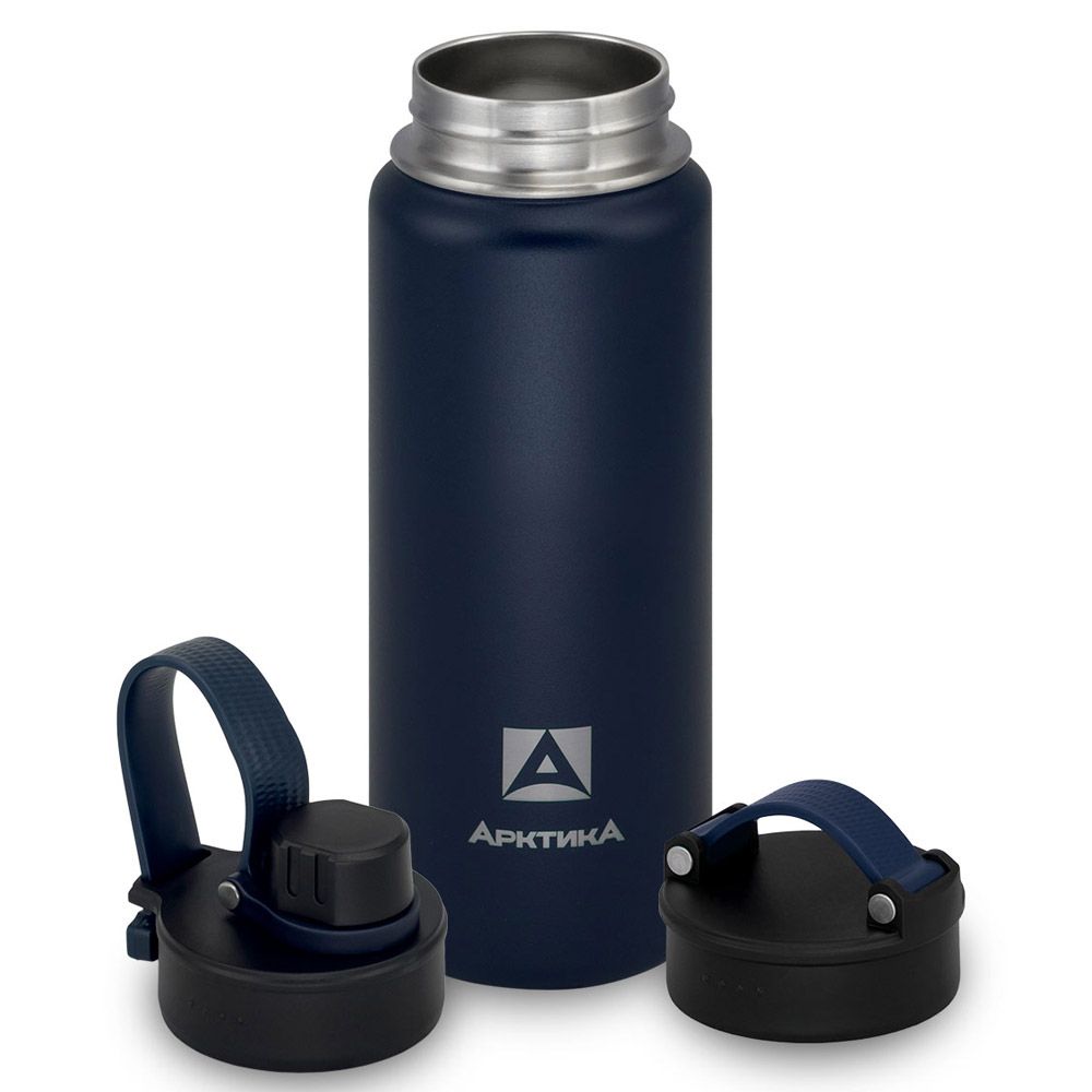 Термос бытовой, вакуумный, питьевой тм "Арктика",530мл с дополнительной пробкой 