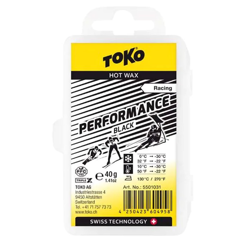 Парафин TOKO Racing Performance Black 40 г