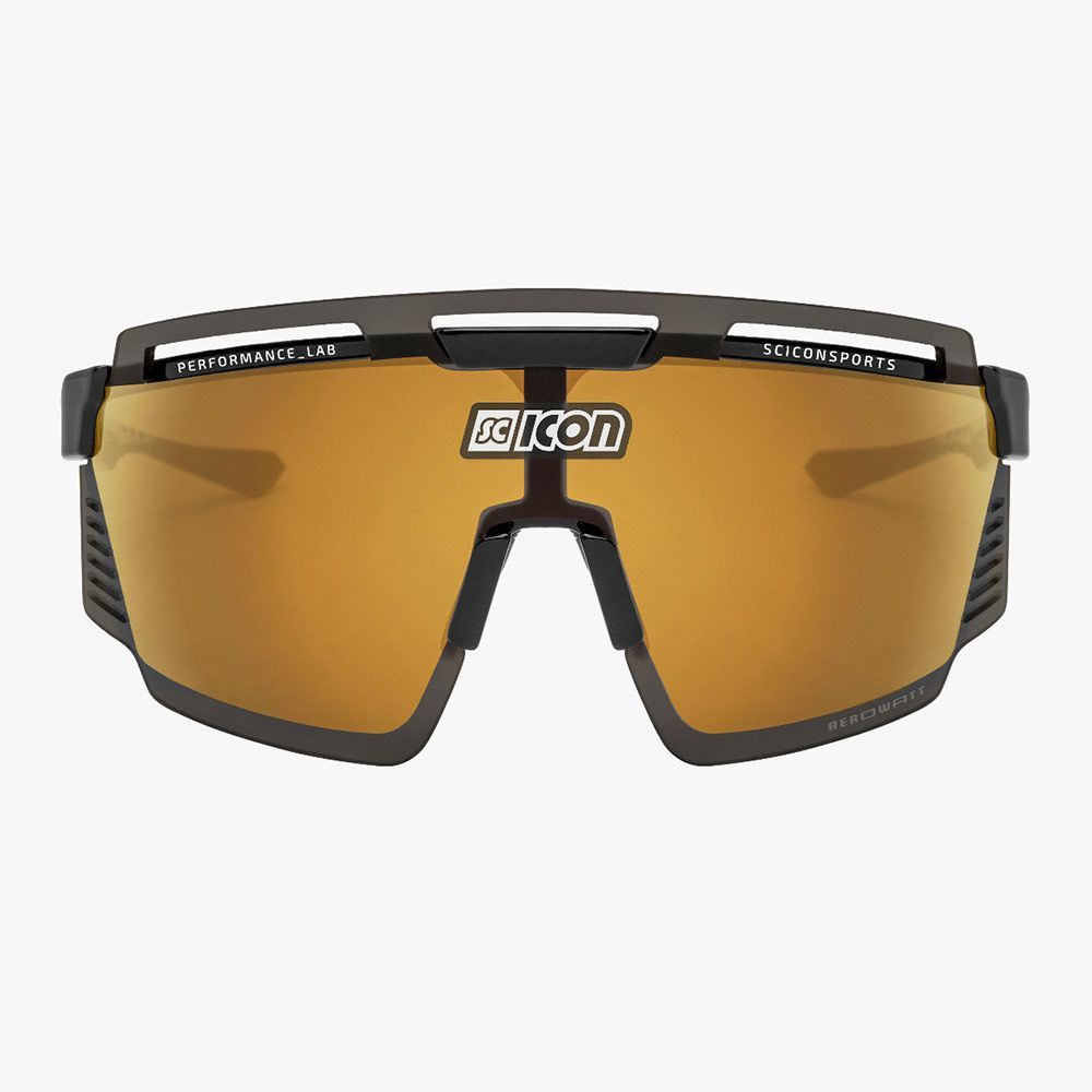 Очки SCICON Aerowatt Black Multimirror Bronze + Rain Clear